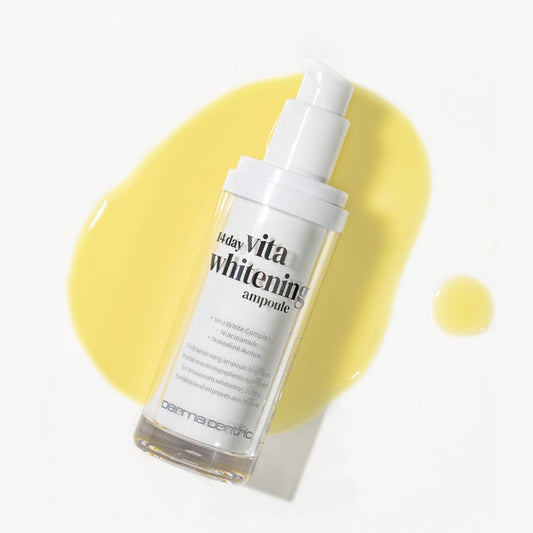 14-Day Vita Facial Ampoule – Vegan Korean Skincare Serum with Niacinamide & Glutathione for Radiant, Balanced-Looking Skin (1.01 fl oz)