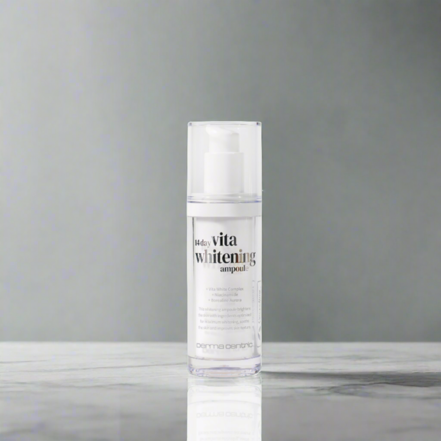 Vita Ampoule Bottle on Marble Top