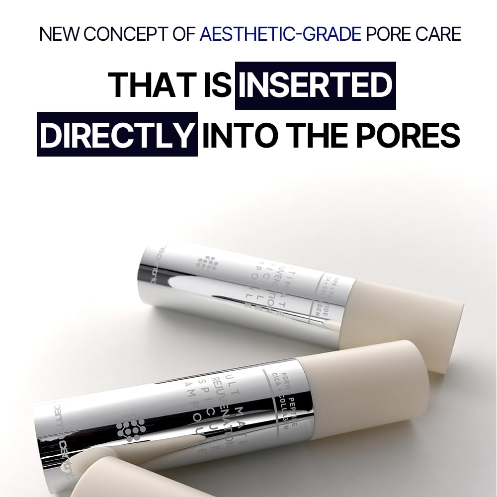 Ultimate Rejuvenation Spicule Ampoule – Korean Skincare PDRN Serum for Anti-Wrinkle, Pore Care & Skin Renewal – Dermatologist-Tested, Brightening Ampoule for Radiant, Smooth Skin – 50ml