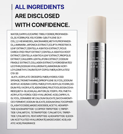 Ultimate Rejuvenation Spicule Ampoule – Korean Skincare PDRN Serum for Anti-Wrinkle, Pore Care & Skin Renewal – Dermatologist-Tested, Brightening Ampoule for Radiant, Smooth Skin – 50ml