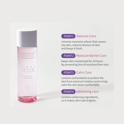 Hydra Balancing Rose Toner (주름개선.미백 기능)