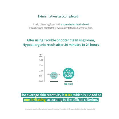 Trouble Shooter Foam Cleanser  (비건 클린징 폼)